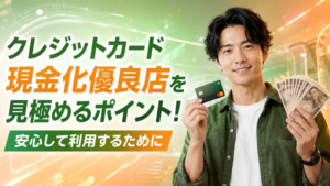 クレジットカード現金化優良店を見極めるポイント！安心して利用するために