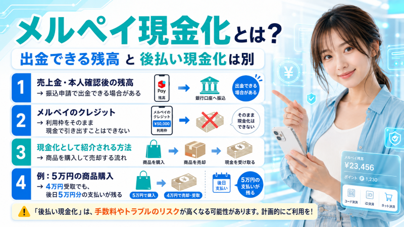 メルペイ現金化とは