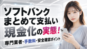 ソフトバンクまとめて支払い現金化の実態！専門業者・手数料・安全確認ポイント